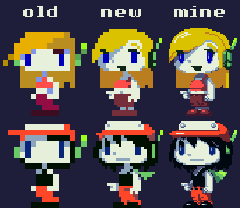 Jun 30, 2021 · made some robots cause they are fun, love me some robots made in january 29th I Made Quote And Curly With Double The Amount Of Pixels Of Cave Story Cavestory