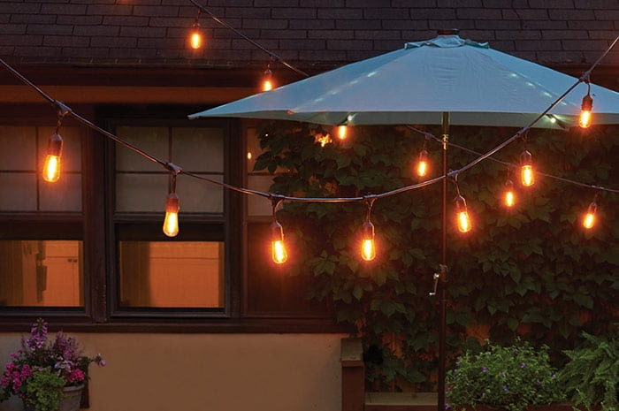 Illuminating ideas. Add some soft ambiance to your outdoor space with decorative lighting. A warm and inviting well-lit space offers the perfect backdrop for nighttime entertaining. Shop outdoor lights.