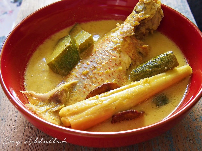 Tilapia Gulai Lemak Cili Padi  EnyAbdullah.Com