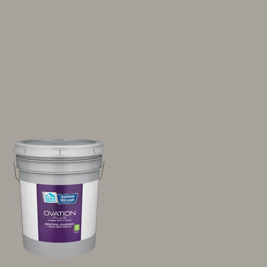 These 11 warm gray paint colors are universally flattering tones that will feel warm while also making the house feel airy and spacious. Hgtv Home By Sherwin Williams Ovation Plus Semi Gloss Functional Gray Hgsw2465 Interior Paint 5 Gallon In The Interior Paint Department At Lowes Com