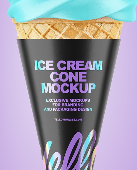 Download Ice Cream Packaging Mockup Free : Popular Object Mockups On Yellow Images : Free ice cream ...