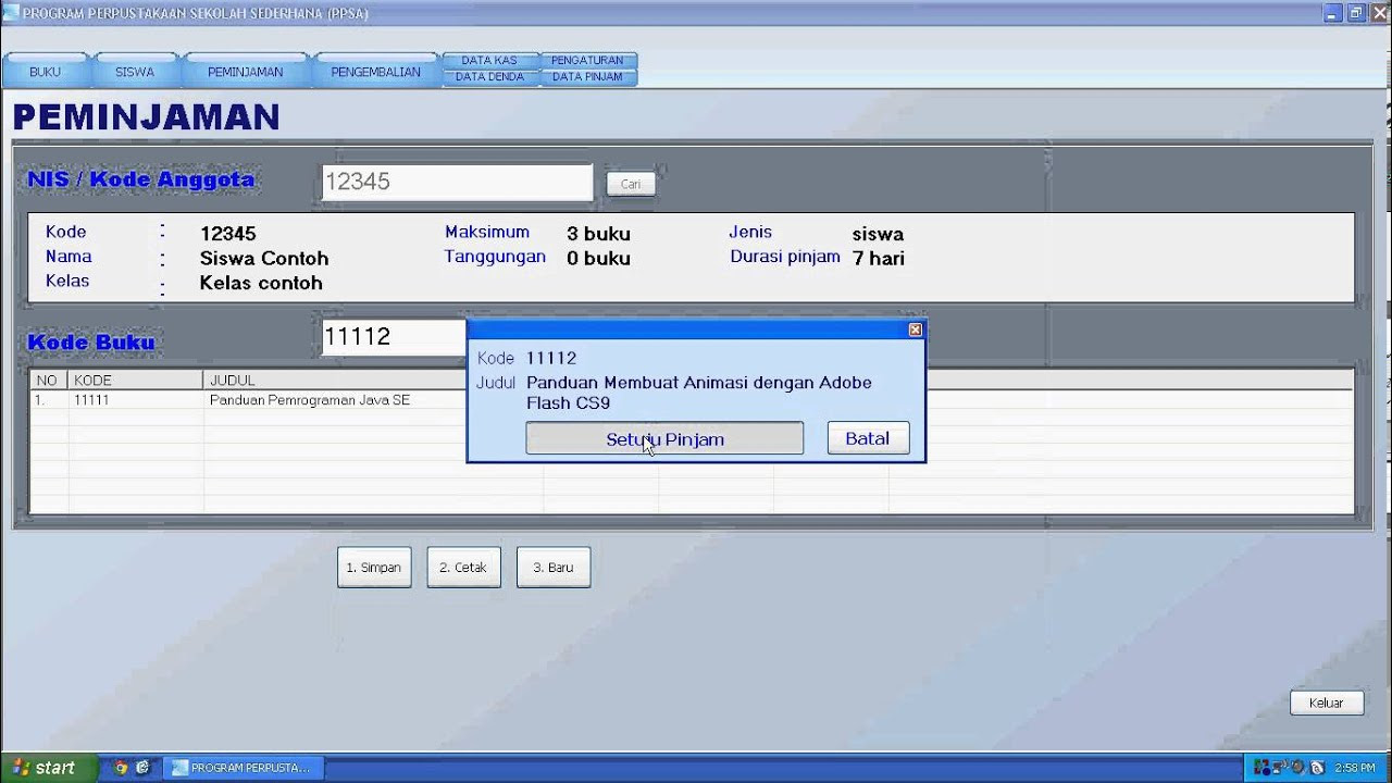 Contoh Database Penjualan Komputer - Contoh 36