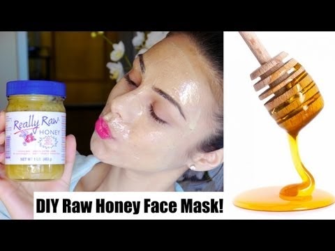 Face mask diy with honey