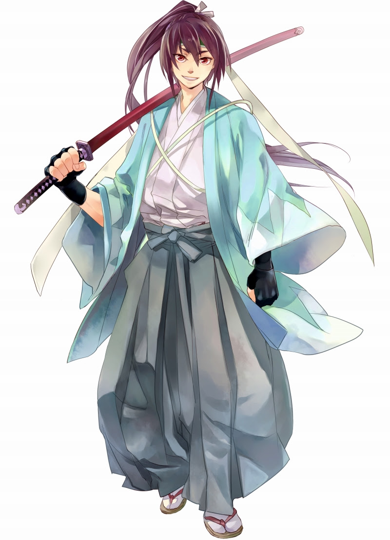 最高のイラスト画像 最高イケメン 侍 イラスト かっこいい