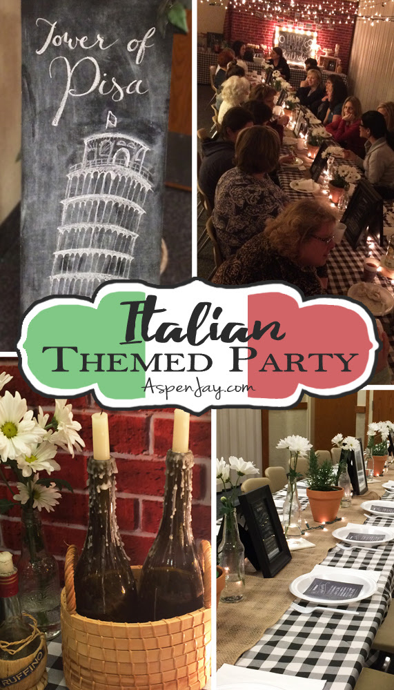 Try aurora mazzucchelli's tortelli with parmesan, nutmeg and lavender or daniele usai's egg yolk ravioli recipe, the latter served with shavings of fresh truffle for added decadence. Italian Themed Dinner Party Relief Society Birthday Aspen Jay