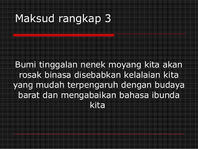 Contoh Puisi Gaya Bahasa Hiperbola - Contoh 36