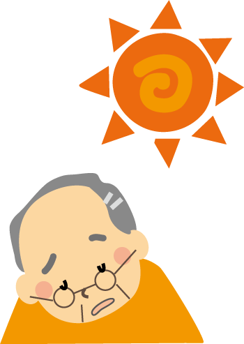 最高のコレクション 熱中症 イラスト フリー 無料イラスト素材 かわいいフリー素材 素材のプ