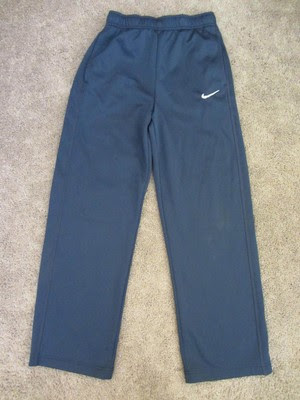 Boys Nike ThermaFit Athletic Pants Size XL Navy Blue Best Price