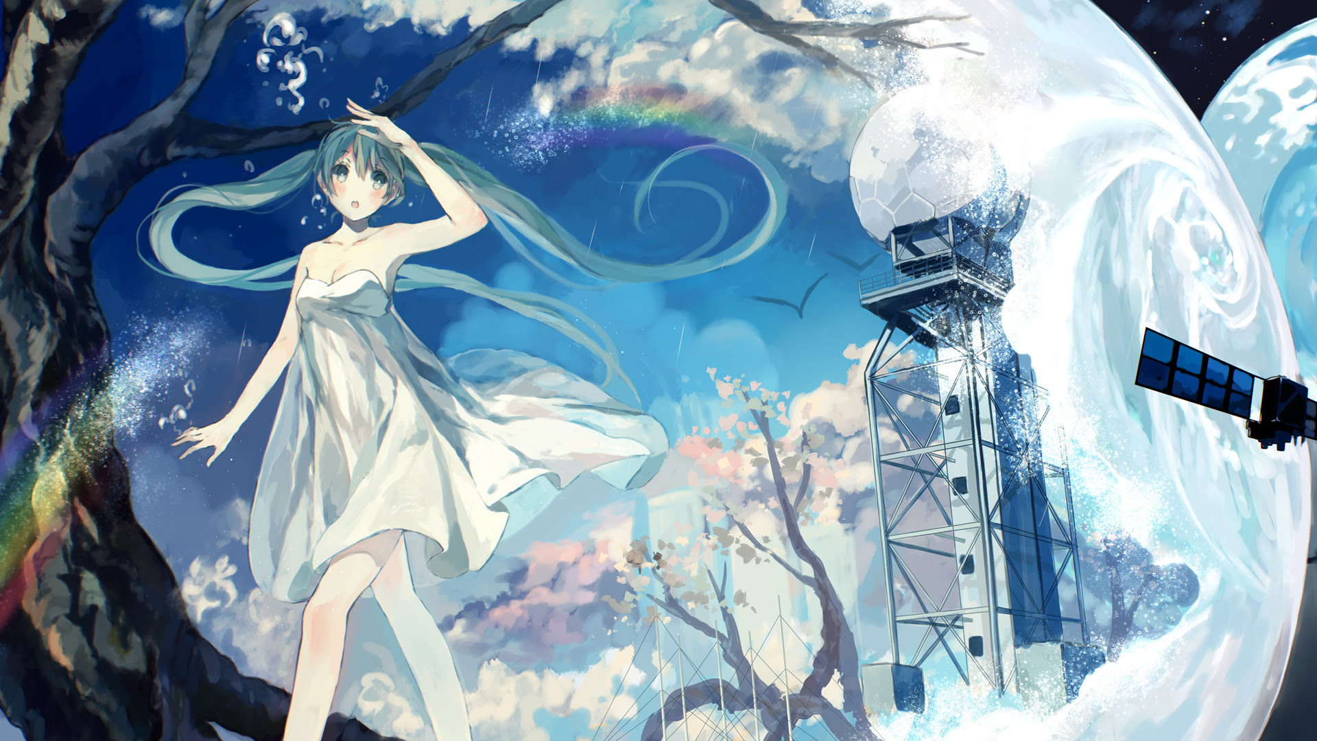 上初音ミク 壁紙 4k 最高の花の画像