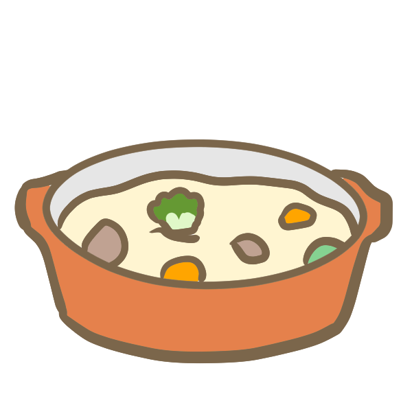 かわいい動物画像 綺麗なシチュー イラスト フリー