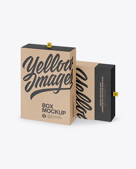 4295+ Kraft Box Packaging Mockup Mockups Builder