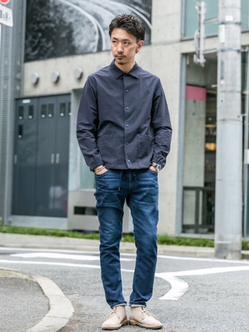日本の髪型のアイデア 新鮮なクラークス ブーツ メンズ コーデ