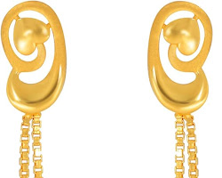 Drop earrings in Amazon