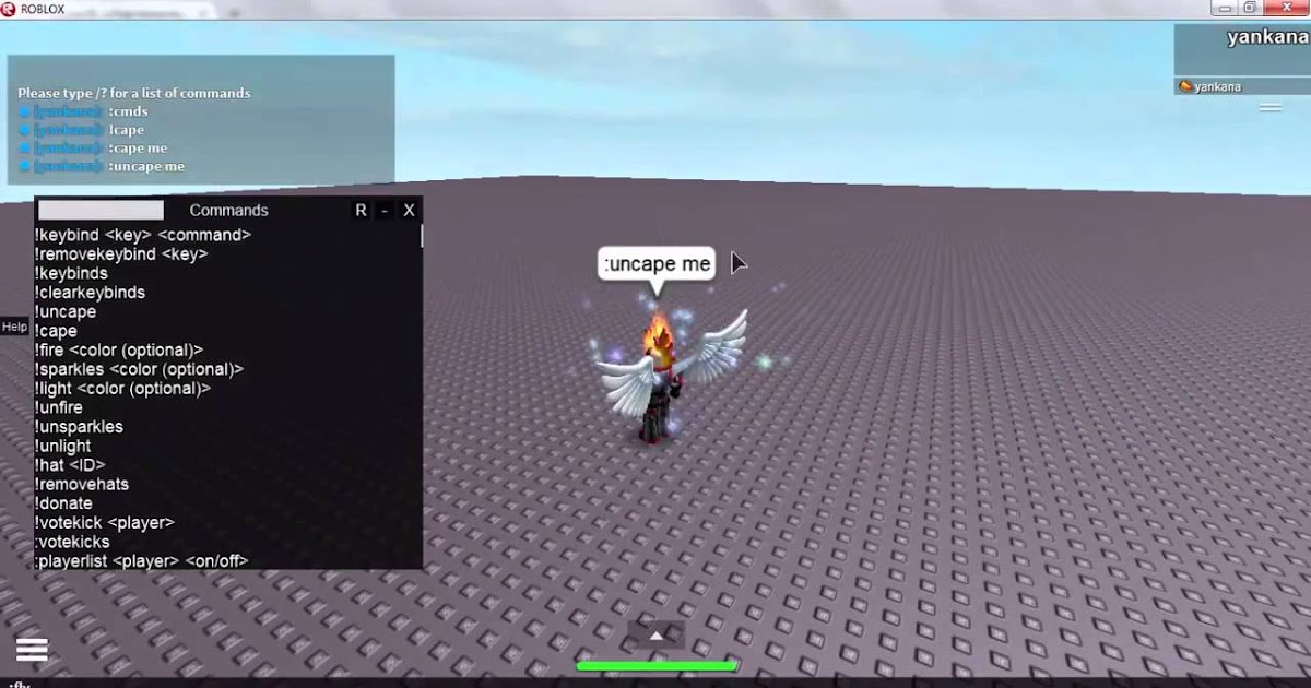 How To Get Admin Commands For Any Roblox Game Roblox Robux Codes - avatar roblox game get robuxinfo