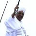 President Omar Hassan al-Bashir, who has dodged charges of war crimes for six years, greeted supporters on Monday after returning to Khartoum, Sudan.