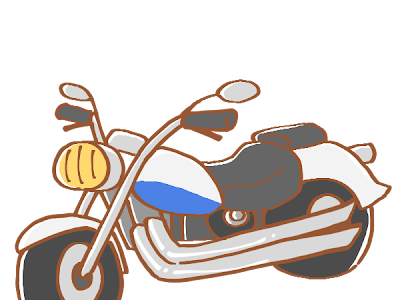 ディズニー画像のすべて かわいい 手書き バイク イラスト 簡単