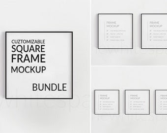 Download Thin Frame Mockup Bundle,Poster Mockup,Frame Mockup,Mockup ...