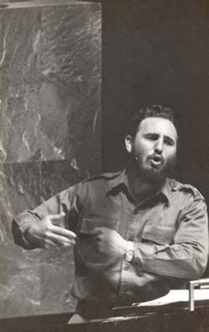 Fidel en la ONU, 1960