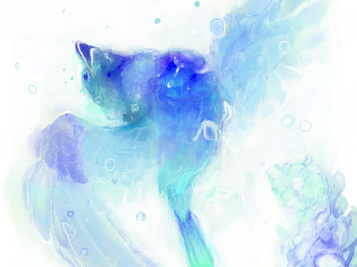 羽ばたく鳥 イラスト