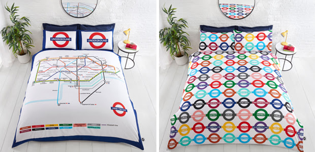 Underground Map Duvet Set