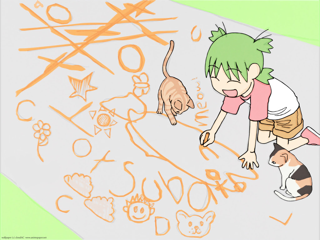 アニメ画像について 元のよつばと 壁紙