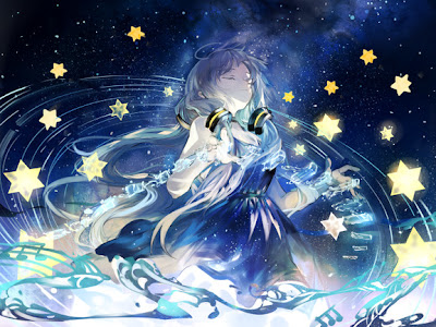 無料ダウンロード 壁紙 星空 女の子 イラスト Josspicturejw2u5