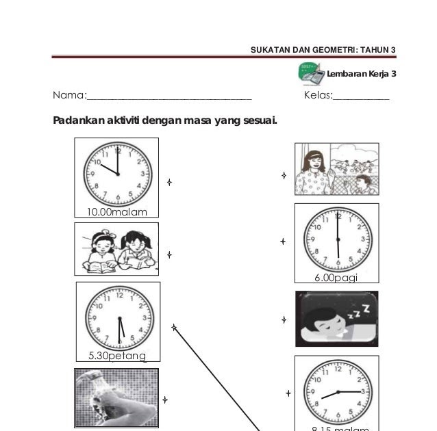 Soalan Matematik Tahun 6 Jisim - Persoalan o