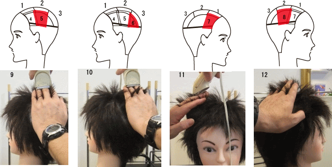 上メンズ カット 仕方 人気のファッションスタイル