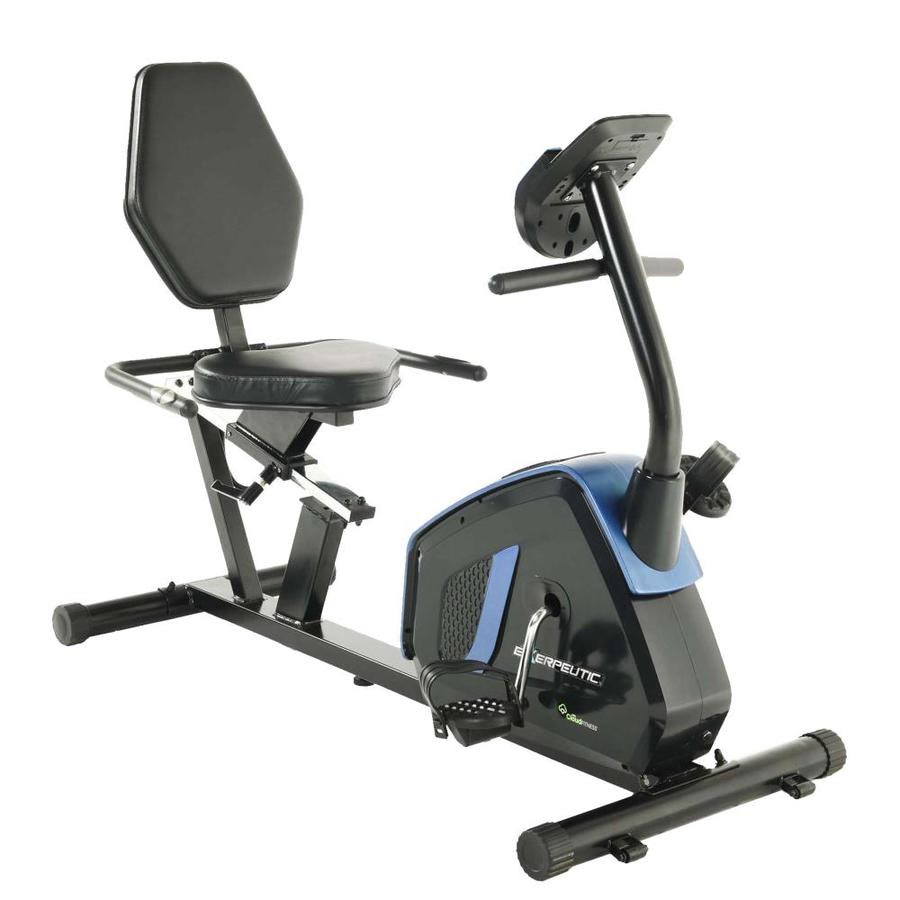 Are you looking for a workout that won't aggravate your back and knees? Exerpeutic Exerpeutic Easy Step Thru Magnetic Recumbent Exercise Bike With Extended 310lbs Weight Cap Easy Slide Adjustable Seat Large Ldc Monitor And Bluetooth Smart Mycloudfitness App In The Exercise Bikes Department At