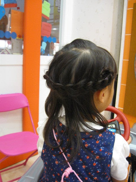 最速 入園式 ヘアアレンジ