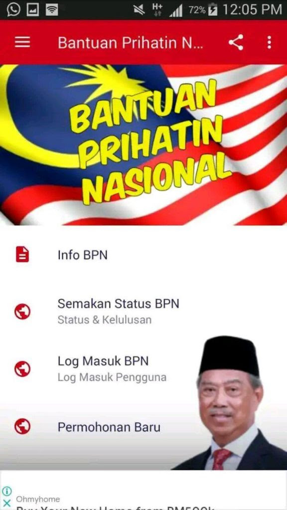 Bantuan Prihatin Nasional Daftar Lhdn - Omong v