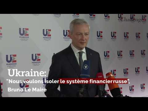 Ukraine: Nous voulons isoler le système financier russe" - Bruno Le Maire