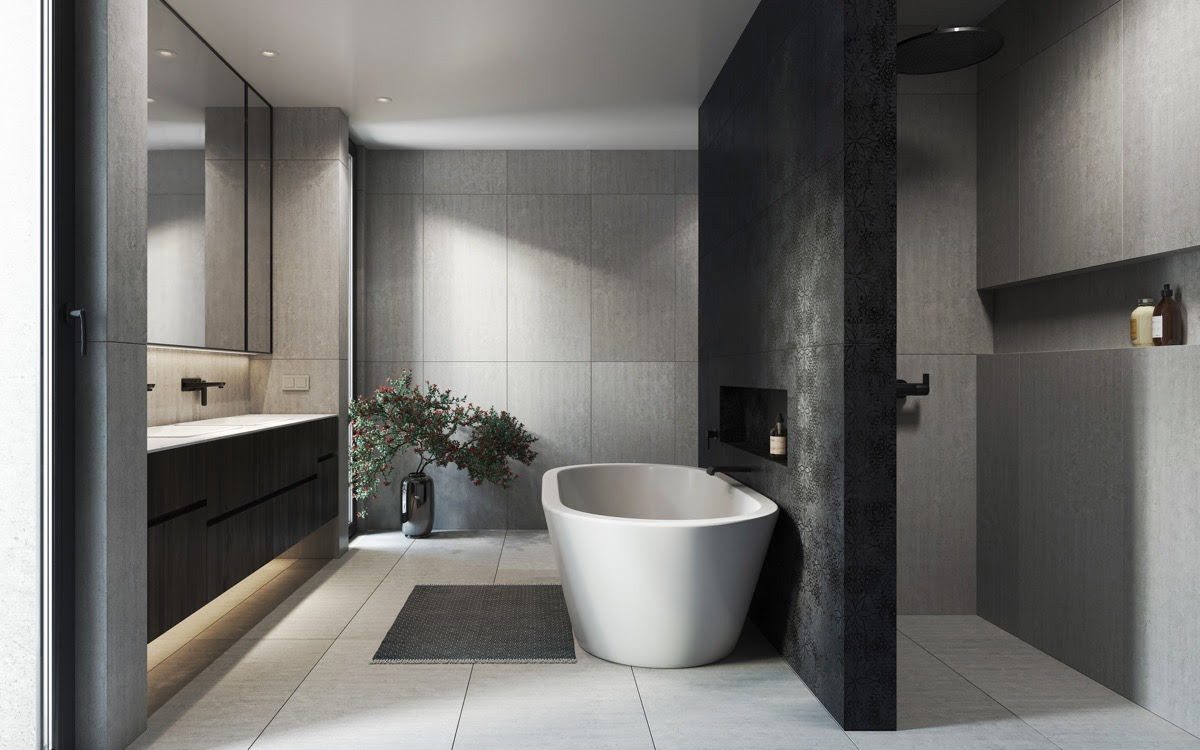 Modern Home Bathroom Design