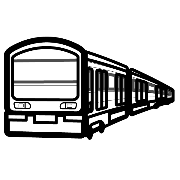 最高電車 正面 イラスト フリー すべてのイラスト画像