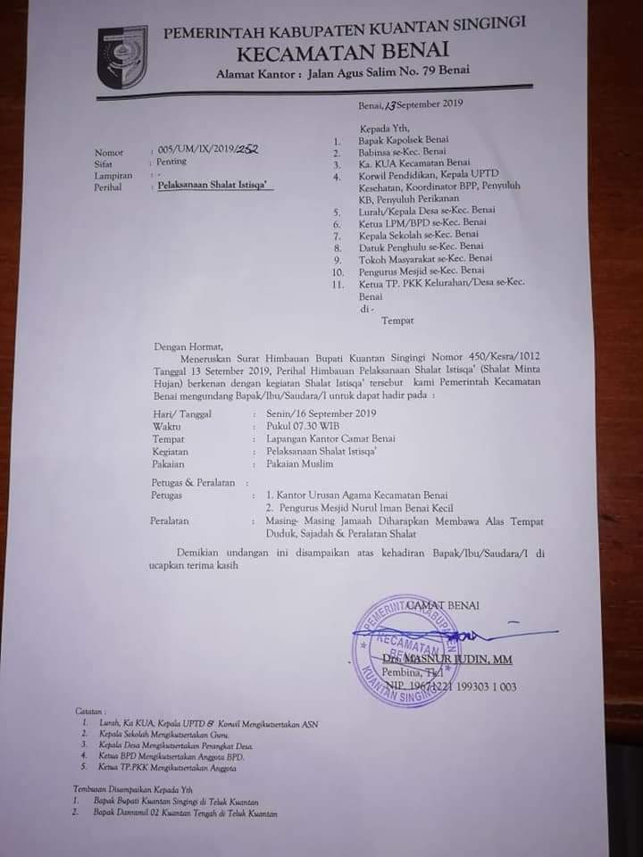 Contoh Surat Undangan Pelantikan Bpd - Sample Surat Undangan