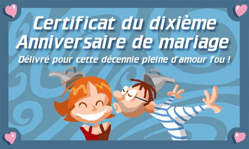 Message Danniversaire De Mariage 10 Ans Kasha