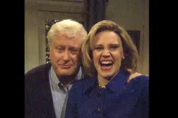 "Buckle up America, because the Clintons are back!": Hillary Clinton's 2016 announcement gets the perfect "SNL" treatment
