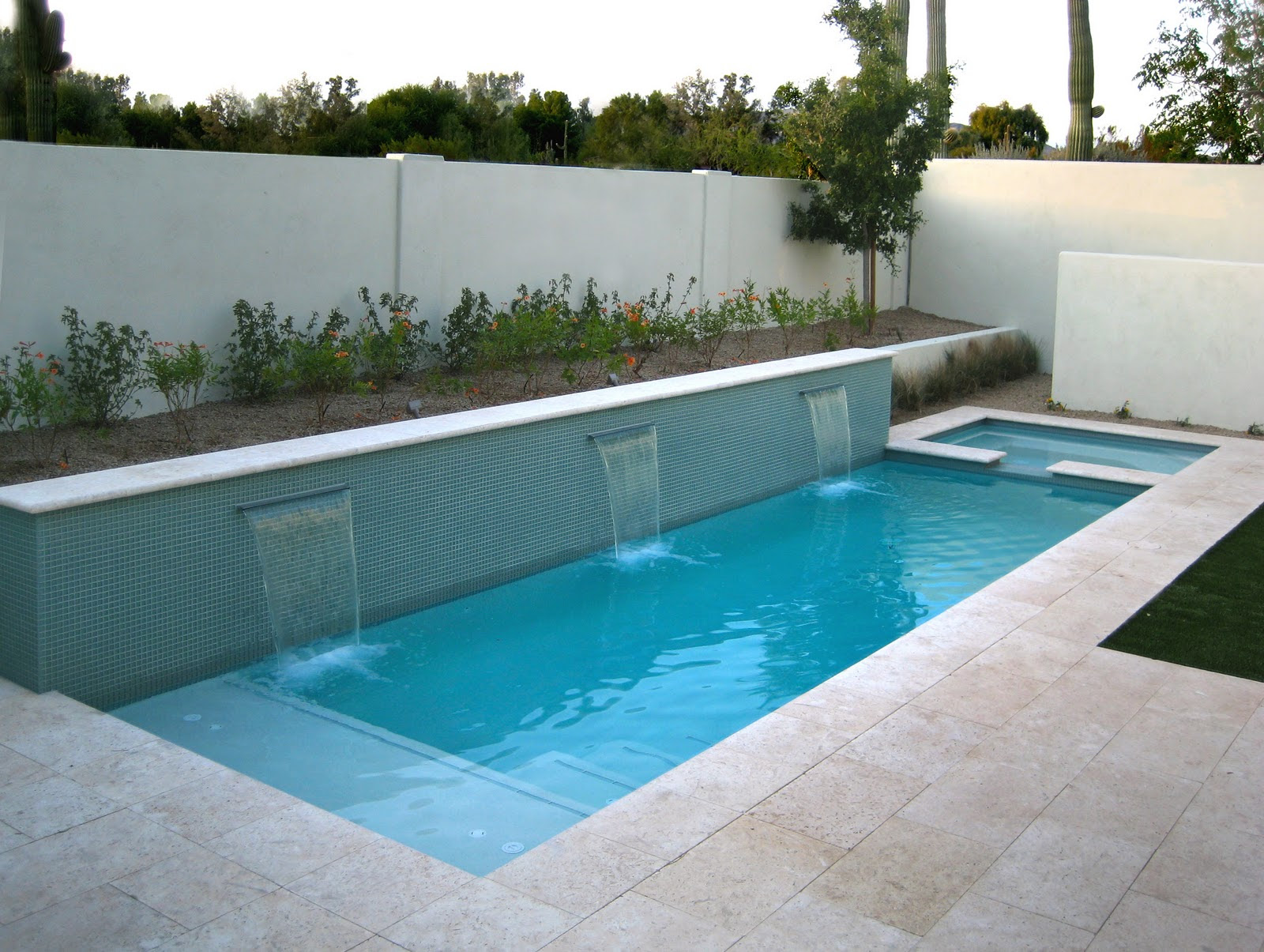 These pool designs also feature unique ideas for waterfalls, lighting thanks to flexibility in shape and size, there are many swimming pool designs and plans that are just right for small yards. Mini Swimming Pool Designs Hawk Haven