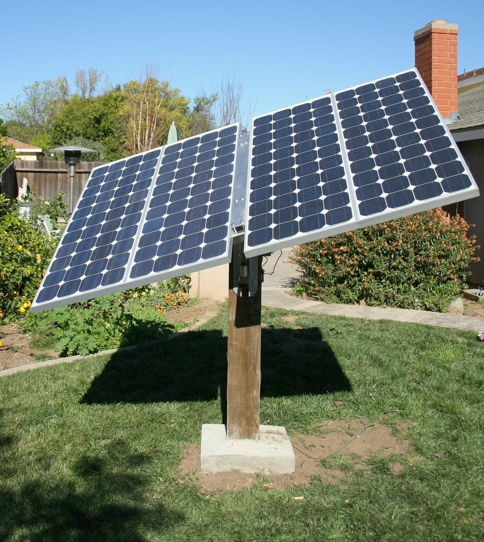 Palle Solar: Instant get Diy sun tracking solar panel mount