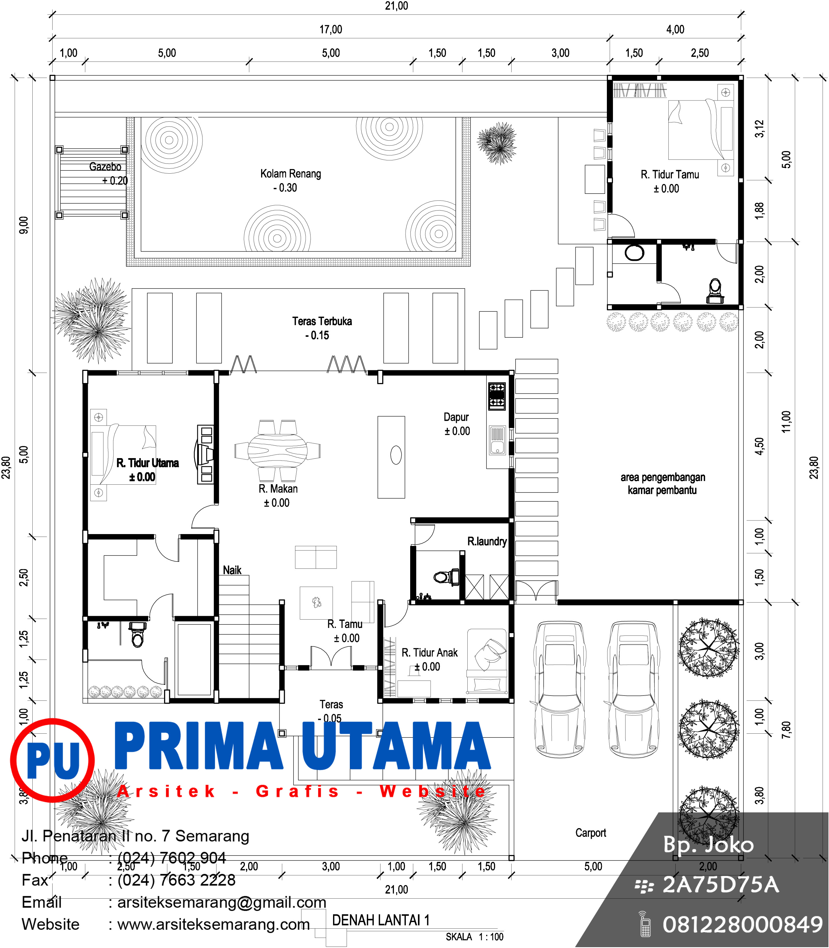  Gambar  Denah Rumah  Sakit  Bethesda Rumah  XY