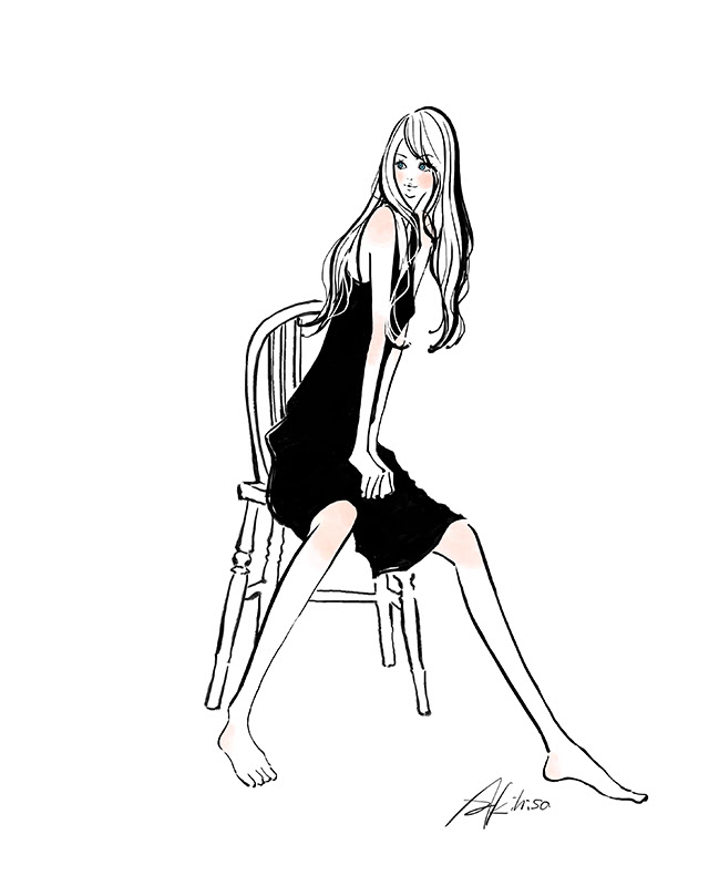 最高の綺麗 イラスト モノクロ 女の子 無料イラスト集