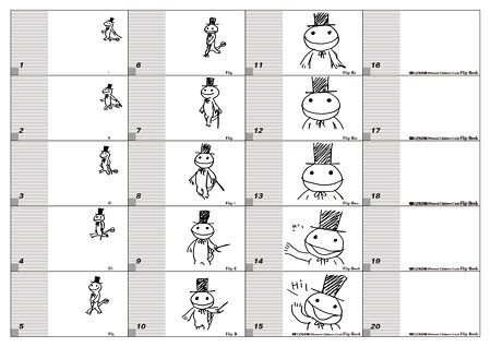 パラパラ 漫画 ネタ 簡単 最高のキャラクターイラスト