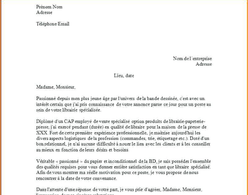 Exemple Lettre De Motivation Stage Lycee  hestkusu