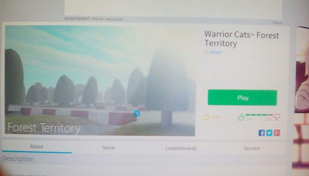 Roblox Warrior Cats Forest Territory - roblox warrior cats territory hacked youtube