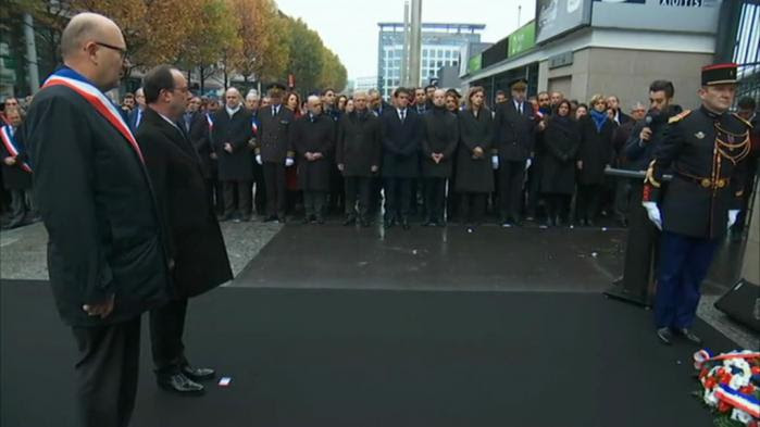 VIDEO. 13-Novembre : l'hommage du fils d'une victime, "vive la tolérance, vive l’intelligence et vive la France"