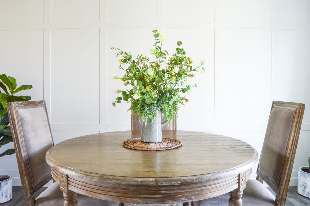 #kitchen #kitchen table #dining+table #dining area #black window #dinner #scandinavian #modern #industrial #home decor #interior #aworldofdecoration. How To Decorate Your Kitchen Table Lilies And Life Interior Decorating Blog Home Decor Diy