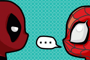 ダウンロード かわいい ちび スパイダーマン イラスト