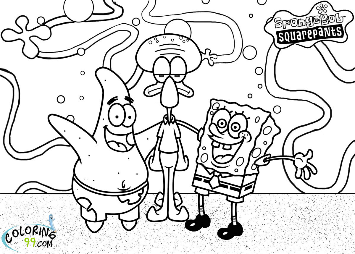 You can use our amazing online tool to color and edit the following spongebob and patrick coloring pages. Free Printable Spongebob Coloring Pages At Getdrawings Free Download