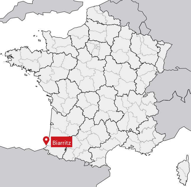 Carte de l'itinéraire des incontournables du pays basque. Biarritz Toutes Les Informations Sur La Commune