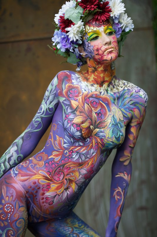 Body paint festival